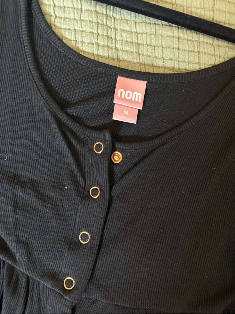 NOM maternity jersey dress for nursing and after